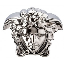 Versace Rosenthal Break the Bank Money-Box Silver 18x12 cm H. 14, 5 cm