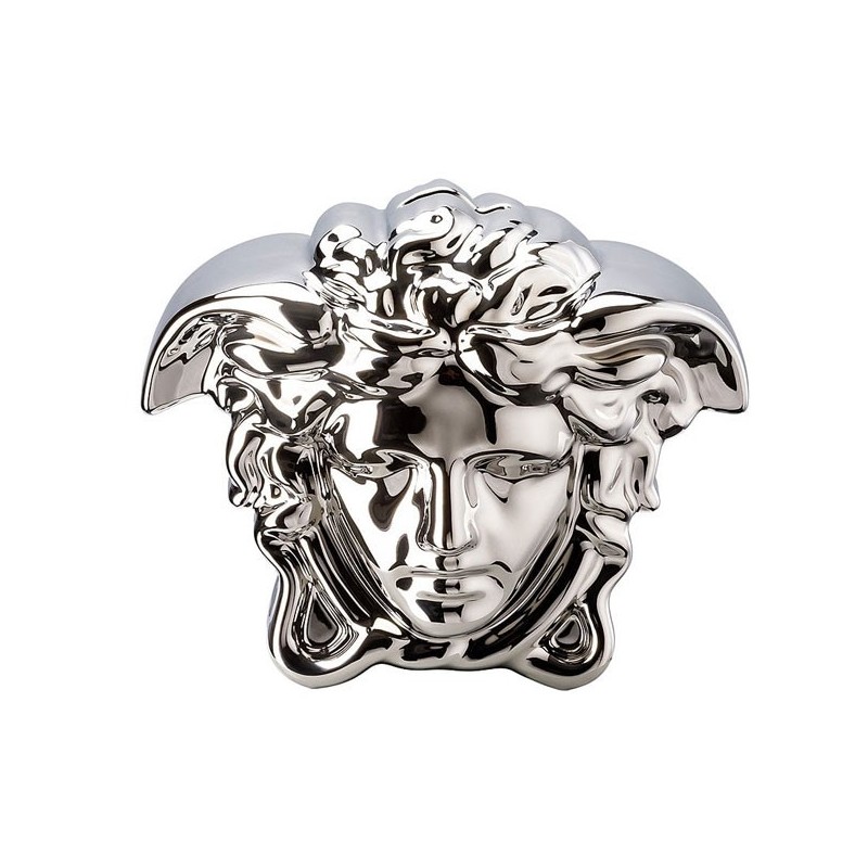 Versace Rosenthal Break the Bank Money-Box Silver 18x12 cm H. 14, 5 cm