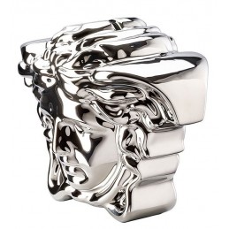 Versace Rosenthal Break the Bank Money-Box Silver 18x12 cm H. 14, 5 cm