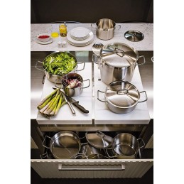 Sambonet Professional Stock Pot 20 cm with Lid 51205-70