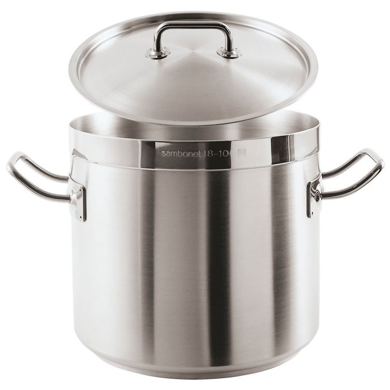 Sambonet Professional Stock Pot 28 cm with Lid 51205-78