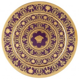 Versace I Love Baroque Viola Piatto 33 cm Edizione Limitata