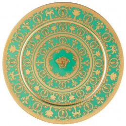 Versace Rosenthal I Love Baroque Vert Plate 33 cm Limited Edition