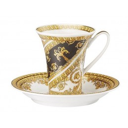 Versace Rosenthal I Love Baroque Espresso Cup & Saucer