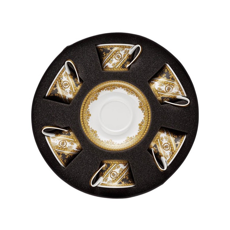 Versace I Love Baroque Set 6 Tazze Tè con Piattino