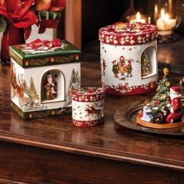 Villeroy & Boch Christmas Toy's Small Round Gift Package Reeinder