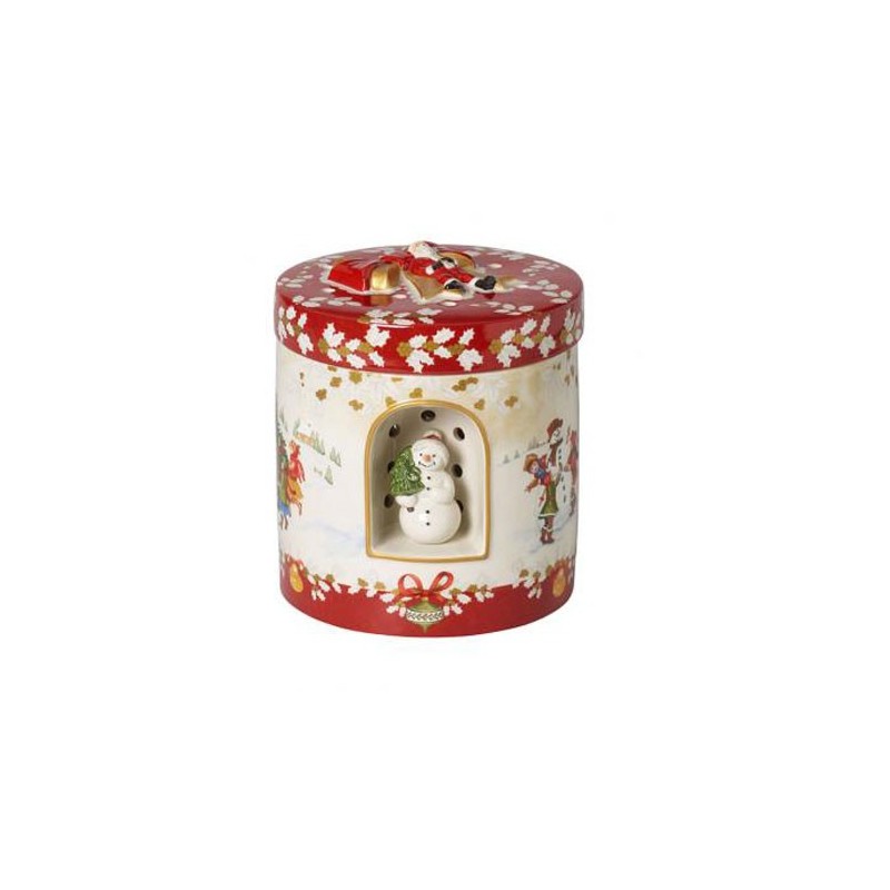 Villeroy & Boch Christmas Toys Big Round Gift Package Children