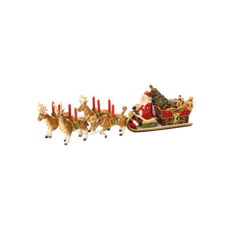 Villeroy & Boch Christmas Toys Memory Sleigh Ride Santa