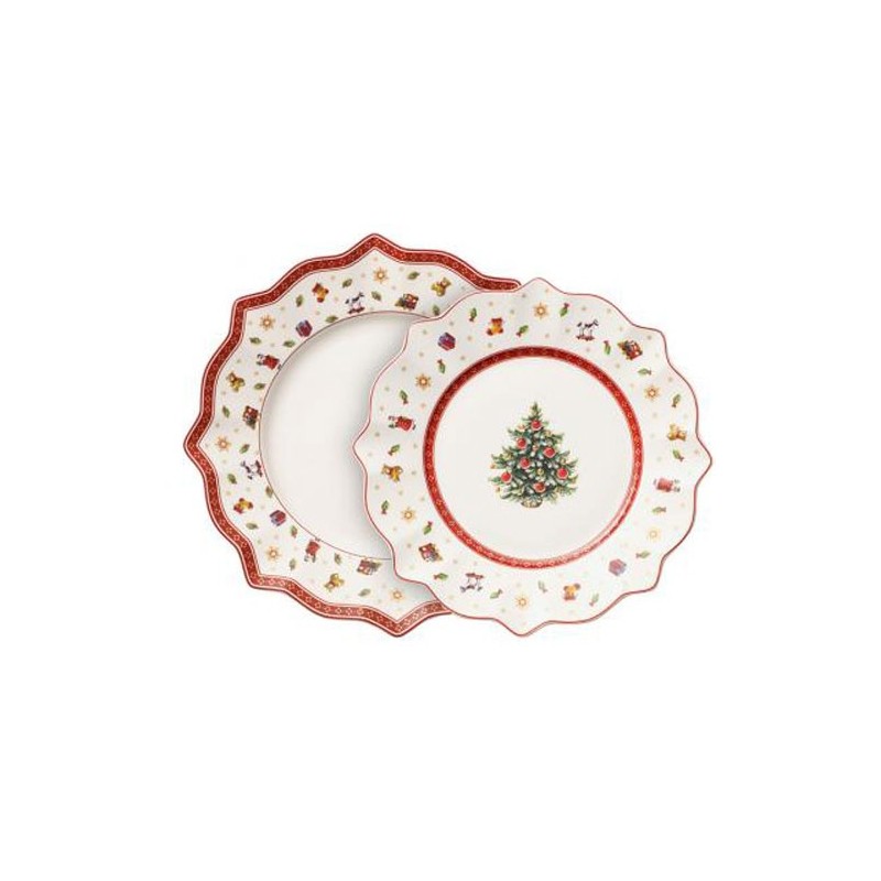 Villeroy & Boch Toy's Delight Set of Plates White, 8 Pcs