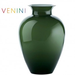 Venini Labuan Vase Large Apple Green H 38. 5 cm Murano Glass