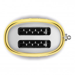 Smeg 2 Slice Toaster Gold 50's Retro Style Aesthetic