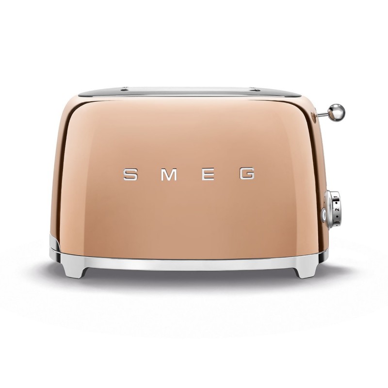 Smeg Tostapane 2 Fette Oro Rosa Estetica Anni 50