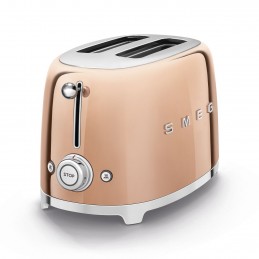 Smeg Tostapane 2 Fette Oro Rosa Estetica Anni 50