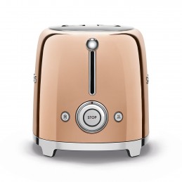 Smeg 2 Slice Toaster Rose Gold 50's Retro Style Aesthetic