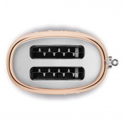 Smeg 2 Slice Toaster Rose Gold 50's Retro Style Aesthetic