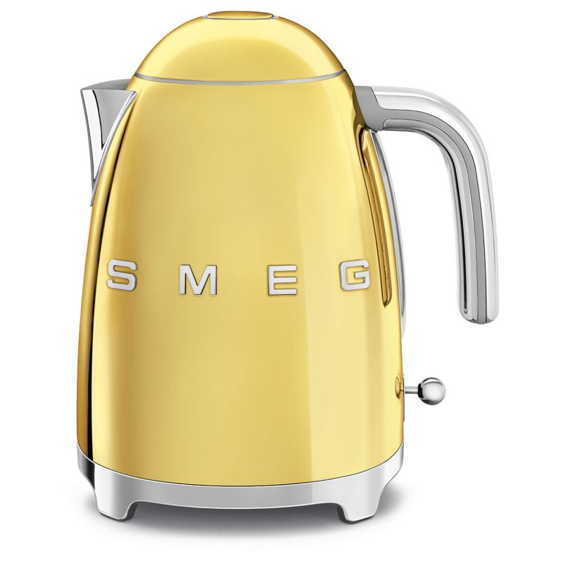 Smeg Bollitore Elettrico Logo 3D Oro Estetica Anni 50