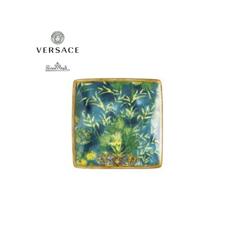 Versace Rosenthal Jungle Coppetta Quadrata 12x12 cm 11940-403708-15253
