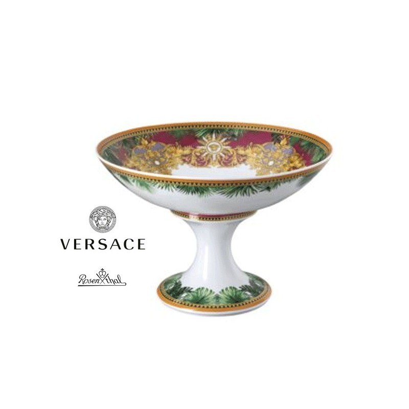Versace Rosenthal Jungle Animalier Bowl on Foot 35 cm