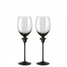 Versace Rosenthal Medusa Lumiere Haze Set of Two Water Goblet