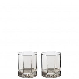 Versace Rosenthal Medusa Lumiere Haze Set of Two Whisky Glass