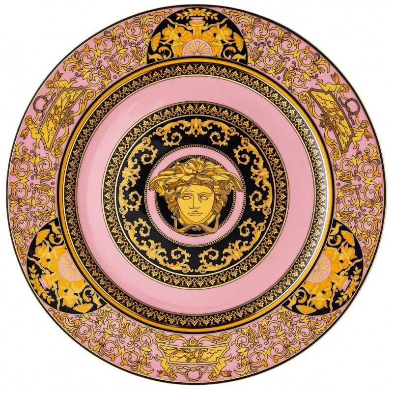 Versace Medusa Colours Piatto 30 cm Medusa Rose 19300-403710-10230