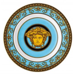 Versace Rosenthal Medusa Colours Plate 18 cm Medusa Celeste