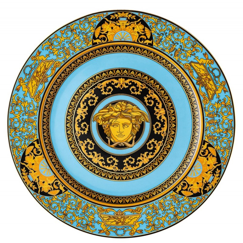 Versace Medusa Colours Piatto 30 cm Medusa Celeste 19300-403711-10230