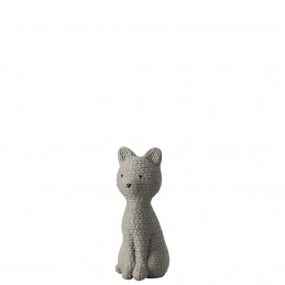 Rosenthal Pets Small Cat Smokey Stone H 8 cm