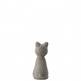 Rosenthal Pets Small Cat Smokey Stone H 8 cm