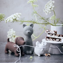 Rosenthal Pets Gatto Piccolo Smokey Stone H 8 cm