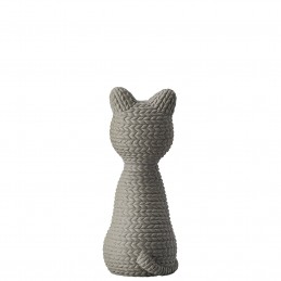 Rosenthal Pets Medium Cat Smokey Stone H 11, 50 cm