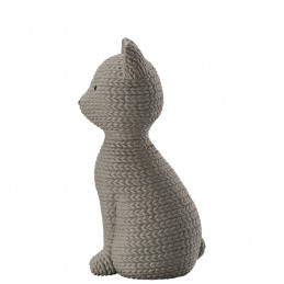 Rosenthal Pets Large Cat Smokey Stone H 15 cm