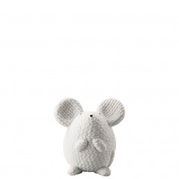 Rosenthal Pets Medium Mouse Elvis White H 7, 5 cm