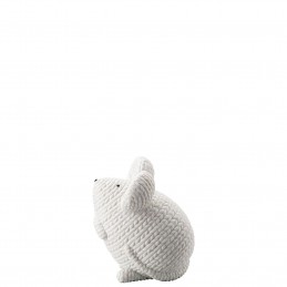 Rosenthal Pets Topo Medio Elvis Bianco H 7, 5 cm