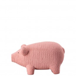 Rosenthal Pets Large Pig Alley Rosè H 7, 50 cm
