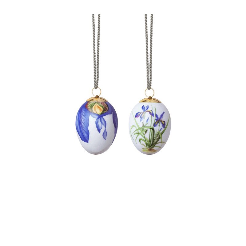 Royal Copenhagen Easter Egg 2020 Iris and Iris Petals 2 Pcs