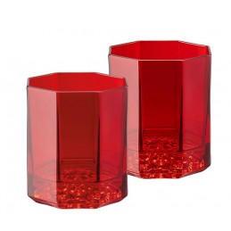 Versace Medusa Lumiere Rosso Set 2 Bicchieri Whisky