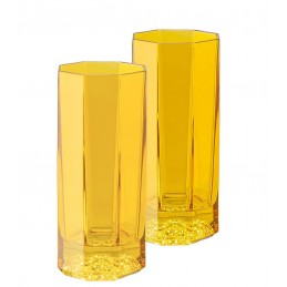 Versace Medusa Lumiere Ambra Set 2 Bicchieri Longdrink