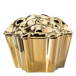 Versace Rosenthal Gypsy Gold Box H 7. 5 cm