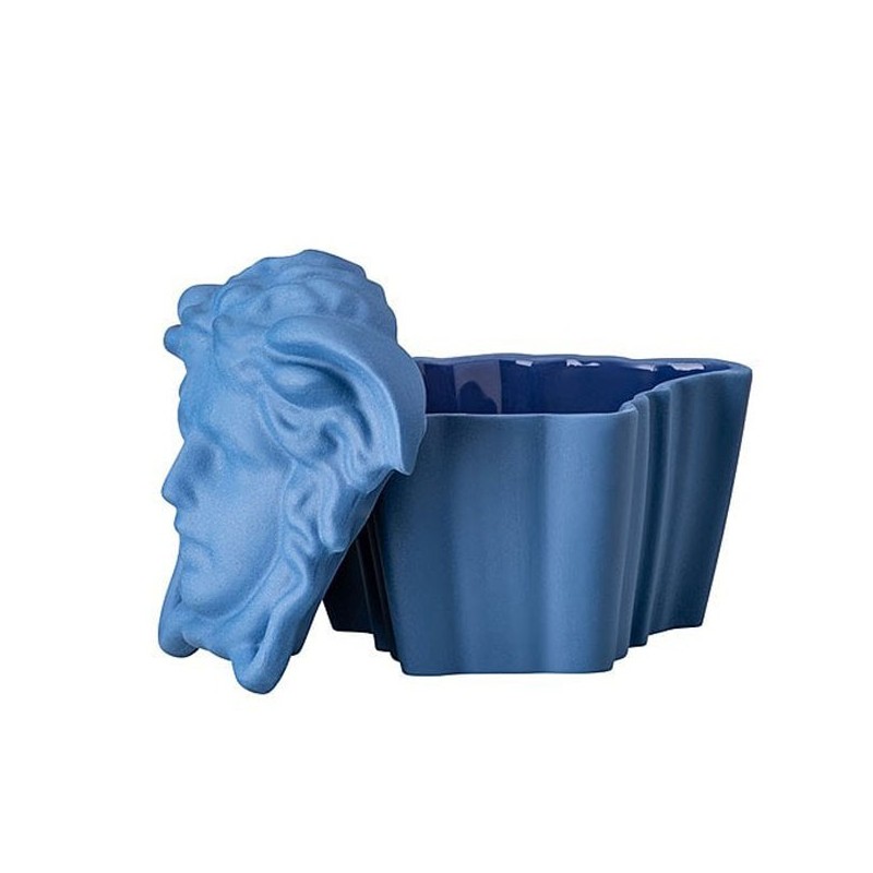 Versace Rosenthal Gypsy Deep Blue Box H 7. 5 cm