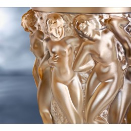 Lalique Vaso Bacchantes Oro Lustro Ref. 10547100