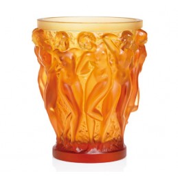 Lalique Vaso Bacchantes Ambra Edizione Numerata Ref. 1220020