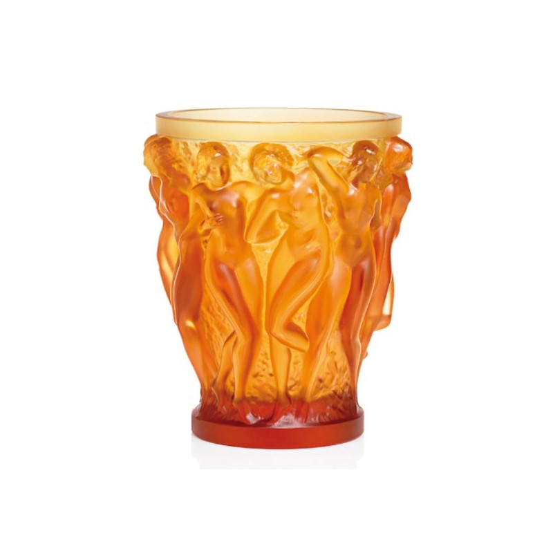 Lalique Vaso Bacchantes Ambra Edizione Numerata Ref. 1220020
