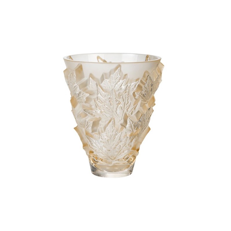 Lalique Vaso Piccolo Champs-Elysee Oro Lustro Ref. 10598500