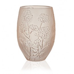 Lalique Ombelles Vaso Medio Oro Lustro, Cristallo Ref. 10550700