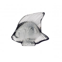 Lalique Pesce Grigio Scultura Cristallo Ref. 3001400