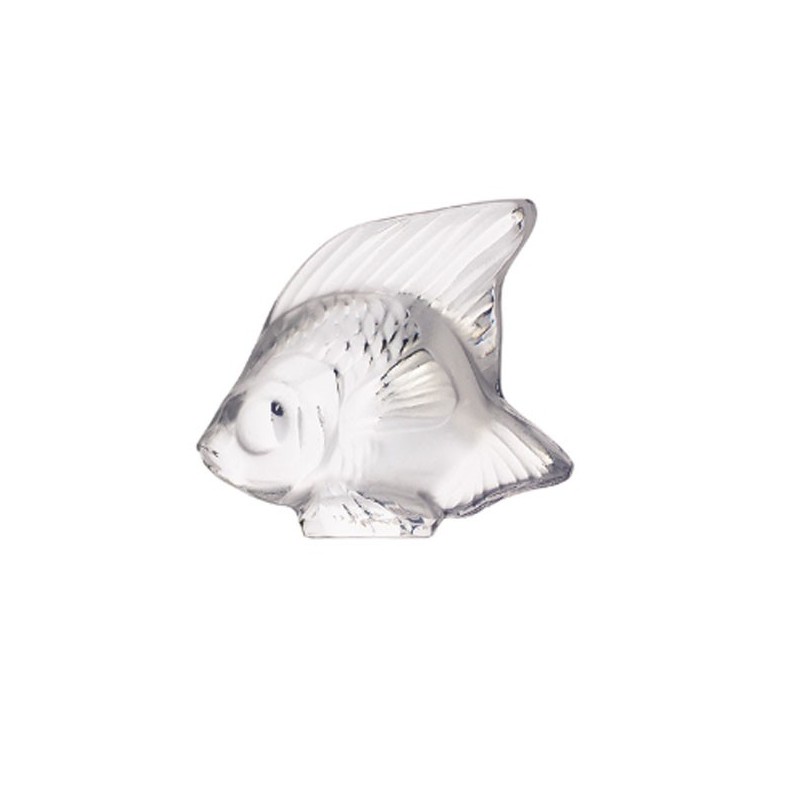 Lalique Fish Sculpture Clear Crystal Ref. 3000000