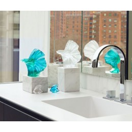 Lalique Fish Sculpture Clear Crystal Ref. 3000000