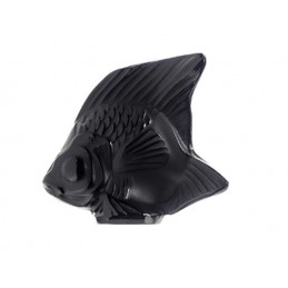 Lalique Pesce Nero Scultura Cristallo Ref. 3000100