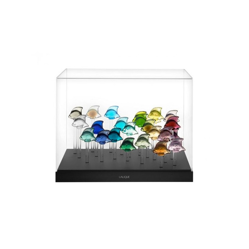 Lalique Aquarium with 25 Fish Included Ref. 10589500
